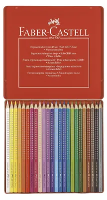 Produktbild von Faber-Castell Farbstift Colour GRIP, Papierschachtel