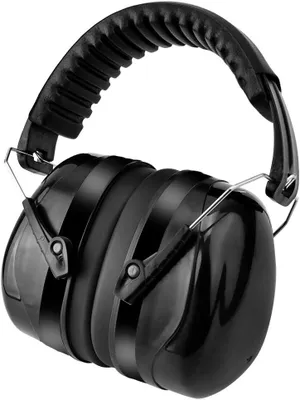 Produktbild von Geräuschdämpfende Ohrenschützer, SNR 35, Schwarz, Für 110dB Umgebung, Gehörschutz