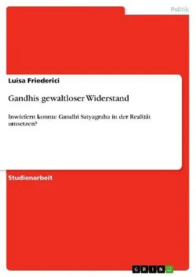 Produktbild von Gandhis gewaltloser Widerstand