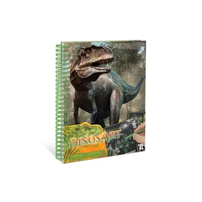 Produktbild von Dinosart 15201, Rubbelkarte für Kinder, Mehrfarbig