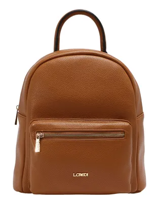 Produktbild von L.CREDI Freizeitrucksack Rucksack Budapest Backpack Cognac hellbraun