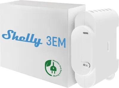 Productafbeelding van WLAN-gestuurde slimme 3-kanaals relais met energiemeting en relaisbediening