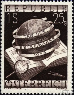 Produktbild von Briefmarken Österreich 1953 Mi 995 (kompl.Ausg.) gestempelt Tag d. Briefmarke