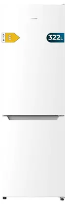 Image de Cecotec Réfrigérateur Combiné 2 Portes Bolero CoolMarket Combi 322 White E. 322 L, Hauteur 185 cm et Largeur 60 cm