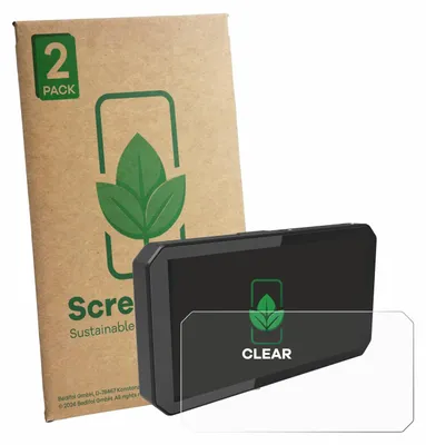 Produktbild von 2x ScreenLeaf Schutzfolie für Innovv N1 Pro 5.99" nachhaltiger Displayschutz Display Schutz Folie Klar Transparent