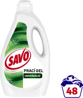 Obrázek produktu pro SAVO prací gel Univerzální 2,4 l (48 praní)