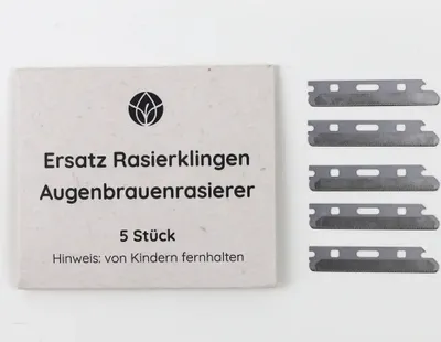 Produktbild von MYLILY Ersatz Rasierklingen Augenbrauenrasierer - 5 Stück