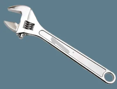Produktbild von Rollgabelschlüssel, 18", Maulweite bis 53 mm, Länge 460 mm