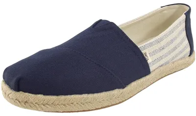 Produktbild von Toms Alpargata Rope Stripes Wm Damen Espadrilles mit Bast Dunkelblau/Cremeweiß (Navy University)), 10016268/10020689