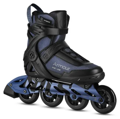 Obrázok produktu pre Inline korčule NILS EXTREME ARMOUR NA22151, veľkosť 42, ložiská ABEC-7, hliníkové telo s brzdou