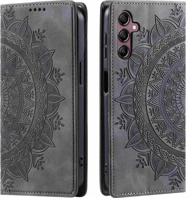 Image de Housse pour Samsung Galaxy S24 FE Housse téléphone portable Flip Case Cover Etui Mandala