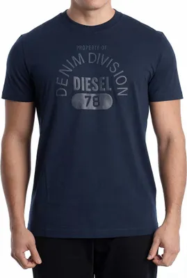 Produktbild von Diesel Herren Kurzarm-T-Shirt aus Baumwolle A12248_RPATI