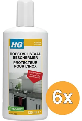 Obrázok produktu pre 6 ks chrániču z nerezovej ocele (125 ml)