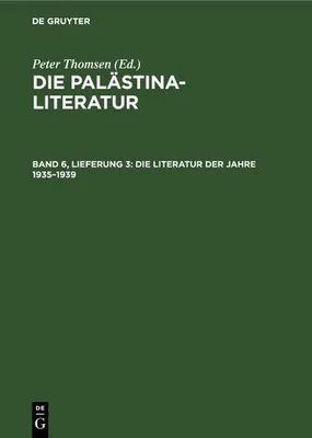 Produktbild von Die Literatur der Jahre 1935-1939
