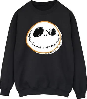 Produktbild von Disney - "The Nightmare Before Christmas" Sweatshirt für Herren BI42705 (XL) (Schwarz)