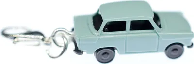 Produktbild von Trabbi Auto DDR Charm Trabant Trabi Anhänger Bettelanhänger Miniblings blau