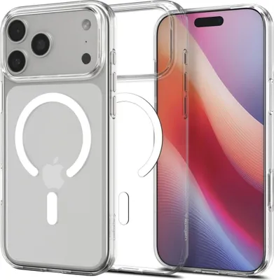 Produktbild von Spigen Liquid Crystal MAG MagSafe   Hülle für iPhone 17 Pro, weiß