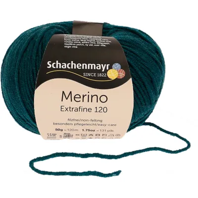 Immagine prodotto di Schachenmayr Merino Extrafine 120, 50g Filati per maglieria a mano Malachite