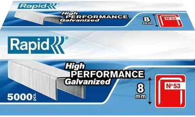 Produktbild von Isaberg Rapid Heftklammer 53 / 08 L 004 Pack = 5000 Stück Isaberg Typ 53 - 11857050