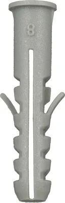 Immagine prodotto di Tassello solido con collare | 6 x 30 mm | 100 pz.