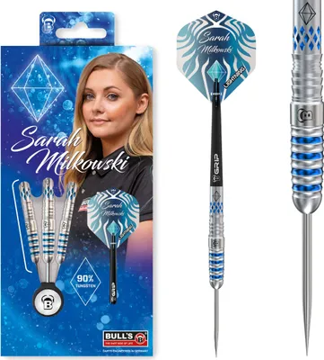 Produktbild von BULL'S Sarah Milkowski Steel Dart - 22g -- 1 Satz