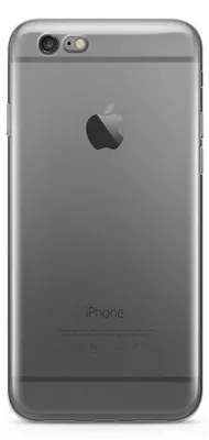 Produktbild von Mobigear Basics, transparente Schutzhülle für das iPhone 6, flexibles TPU-Rückseitenetui