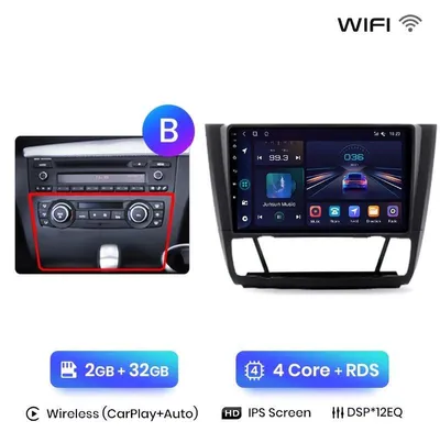 Productafbeelding van Autoradio multimedia speler - Smart radio met GPS navigatie, 9 inch touchscreen en wifi