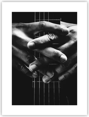 Produktbild von Poster - Poster ohne Rahmen - Gitarre Musiker Musik - 30x40 cm - Wand Bild - Wanddeko - Wandbilder - Kunstposter - Wandposter - Bilder - Kunstdruck - Wanddekoration - Wandbild - P2XPA30x40-4960