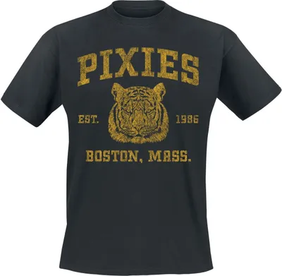 Produktbild von Pixies T-Shirt Herren Phys Ed schwarz Band-Merch, Bands 100% Baumwolle S