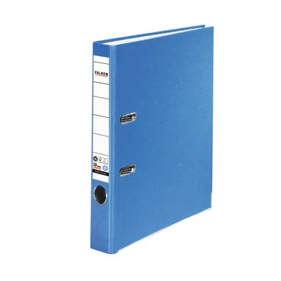 Produktbild von Falken Ordner Recycolor 11286317 DIN A4 50mm Papier blau