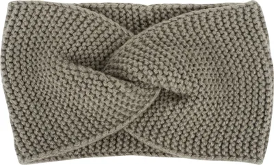 Produktbild von styleBREAKER Damen Feinstrick Stirnband mit Twist Knoten, Krausstrick Muster, warmes Winter Haarband, Headband 04026054
