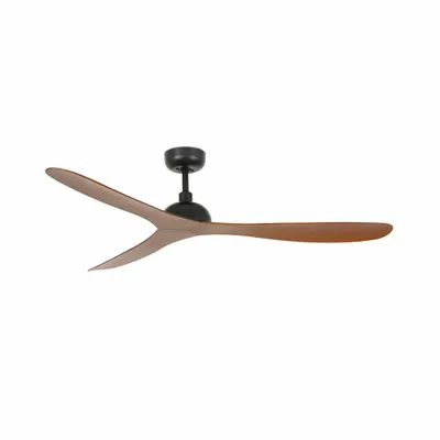 Immagine prodotto di Ventilatore da soffitto a risparmio energetico con telecomando Gotland Nero 132 cm