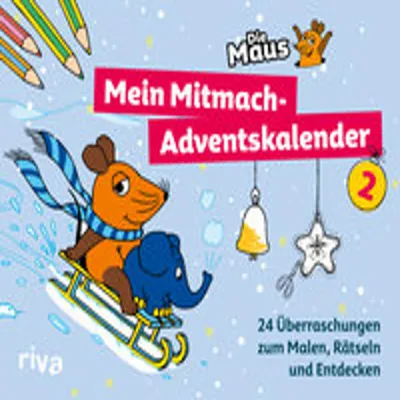 Produktbild von Die Maus - Mein Mitmach-Adventskalender 2