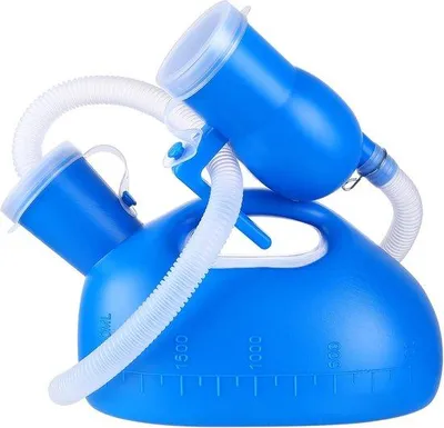 Produktbild von Urinflasche Tragbar 2000 ml für Männer und Frauen - Ideal für Reisen, Camping, Notfälle