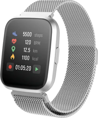 Produktbild von Smartwatch Forever dla kobiet i mężczyzn, Bluetooth 5.0 ForeVigo 2 SW-310 srebrny