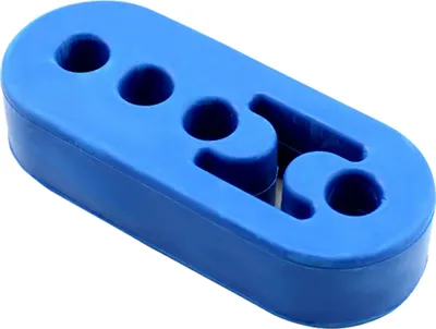 Produktbild von Auspuffaufhänger-Gummiisolator, einstellbar, einfache Installation, 4 Löcher, universeller Autoauspuff-Gummiaufhänger, hochdichter Gummi-Isolationsisolator