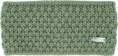 Eisglut Strickstirnband Linnl mit Fleece-Innenband in khaki