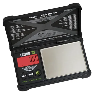 Digitale Taschenwaage 400g, 0,01g, schwarz