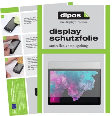 Produktbild von 2x Schutzfolie für Microsoft Surface Pro 6 matt Displayschutzfolie Folie Display