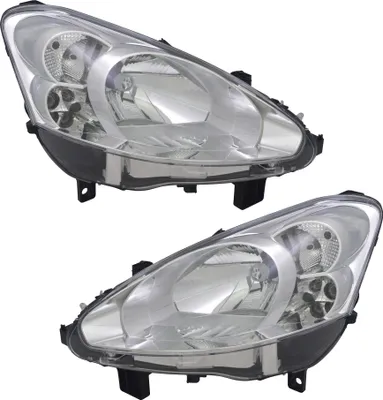 Produktbild von TYC Scheinwerfer Set für Peugeot Partner B9 H4 3/2012 - 4/2015 Motor LWR