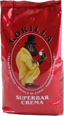 Produktbild von GORILLA Superbar Crema zrnková káva 1 kg