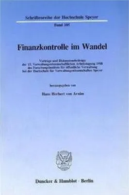 Obrázek produktu pro Finanzkontrolle im Wandel.