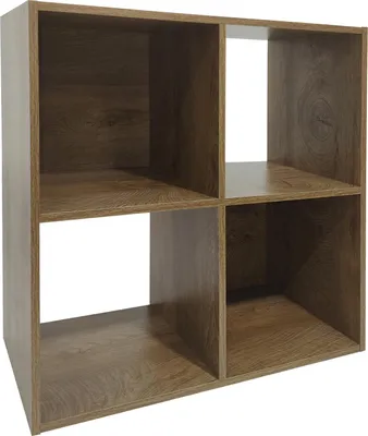 Produktbild von Regal Thekla 60x60x30 cm (BxHxT), 10 kg Belastbarkeit, Fachmaß 28x28 cm