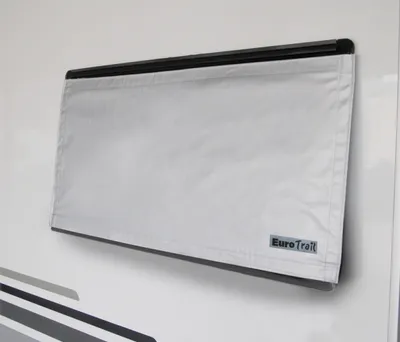 Produktbild von Fensterabdeckung 120 X 60 Cm Polyester Grau