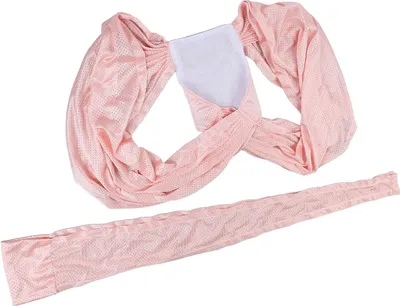 Produktbild von Baby-Wickelgurt, Größe L, Rosa, tragbare, dehnbare Tragehilfe für Neugeborene