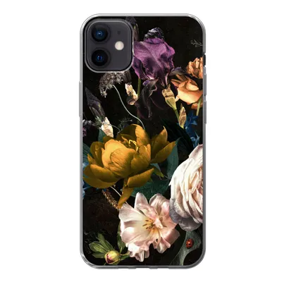 Produktbild von MuchoWow® Handyhülle Schutzhülle Hülle für iPhone 12 mini Blumen - Blumenstrauß - Muster Silikon Softcase Handy Hülle - Bild
