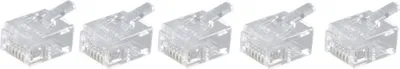 Produktbild von shiverpeaks BASIC-S Modular-Stecker RJ45, ungeschirmt 6-polig, 6 Kontakte belegt, DEC-Ausführung, vergoldete Kon- (BS72050-DEC-5)