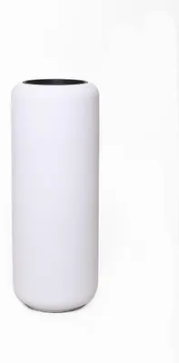 Immagine prodotto di Vaso da terra MERA in fibra di vetro, bianco, 35x95 cm