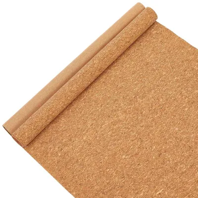 Kunstlederplatten mit Baumrindenmuster, 91 cm x 5 cm, sandbraun