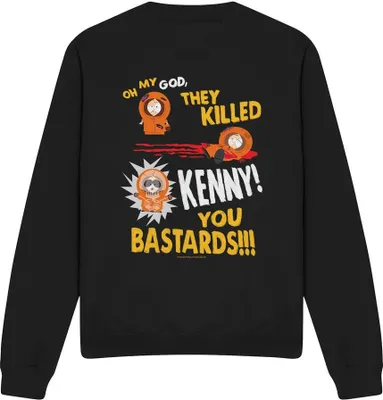 Produktbild von South Park - "Dead" Sweatshirt für Herren/Damen Uni TV13276 (S) (Schwarz)